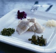 Fru At give tilladelse Saucer Kogt torsk med sennepssauce & garniture » Masser af sund og slankende mad »  DDV opskrifter