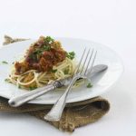 Spaghetti med kødsauce