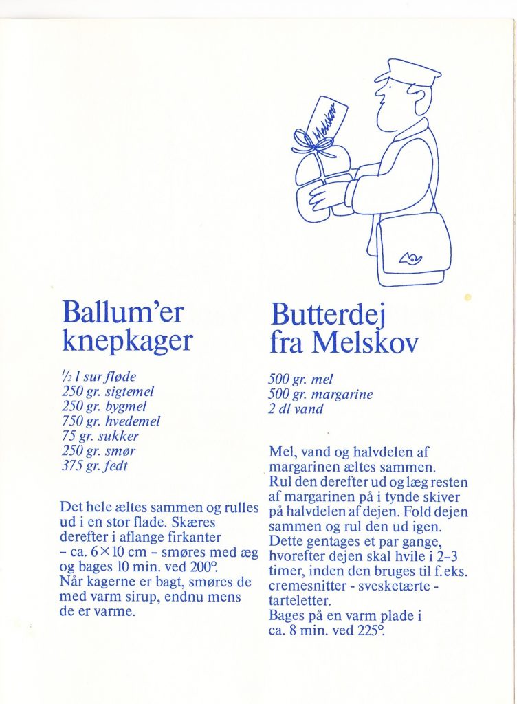 Ballum knepkager og Butterdej fra Melskov